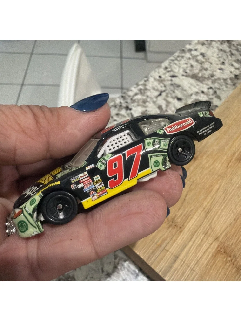 1/64 Nascar Diecast, Kurt Busch #97, Win 1,000,000 Sharpie Ford VTG 90's *